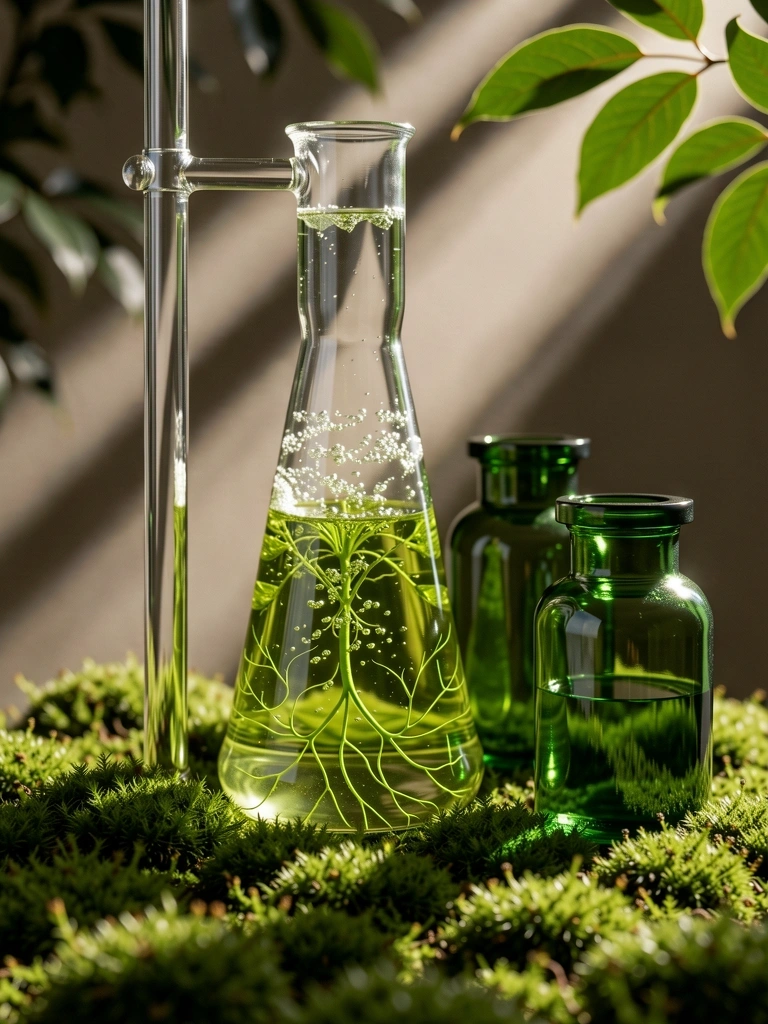 Laboratorium botaniczne - symbol weryfikacji